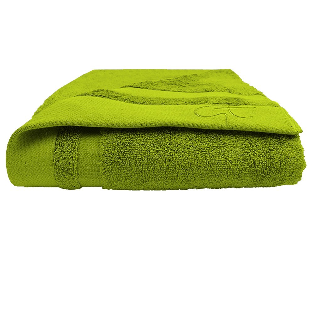 drap de douche ligne bambou couleur menthe