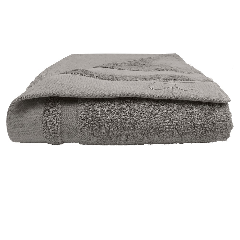 drap de douche ligne bambou couleur nacre