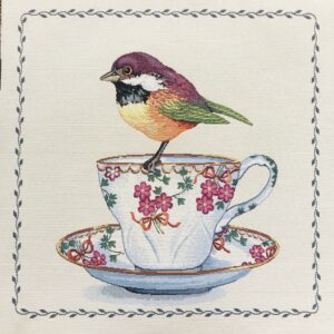 carré tapisserie 45 par 45cm