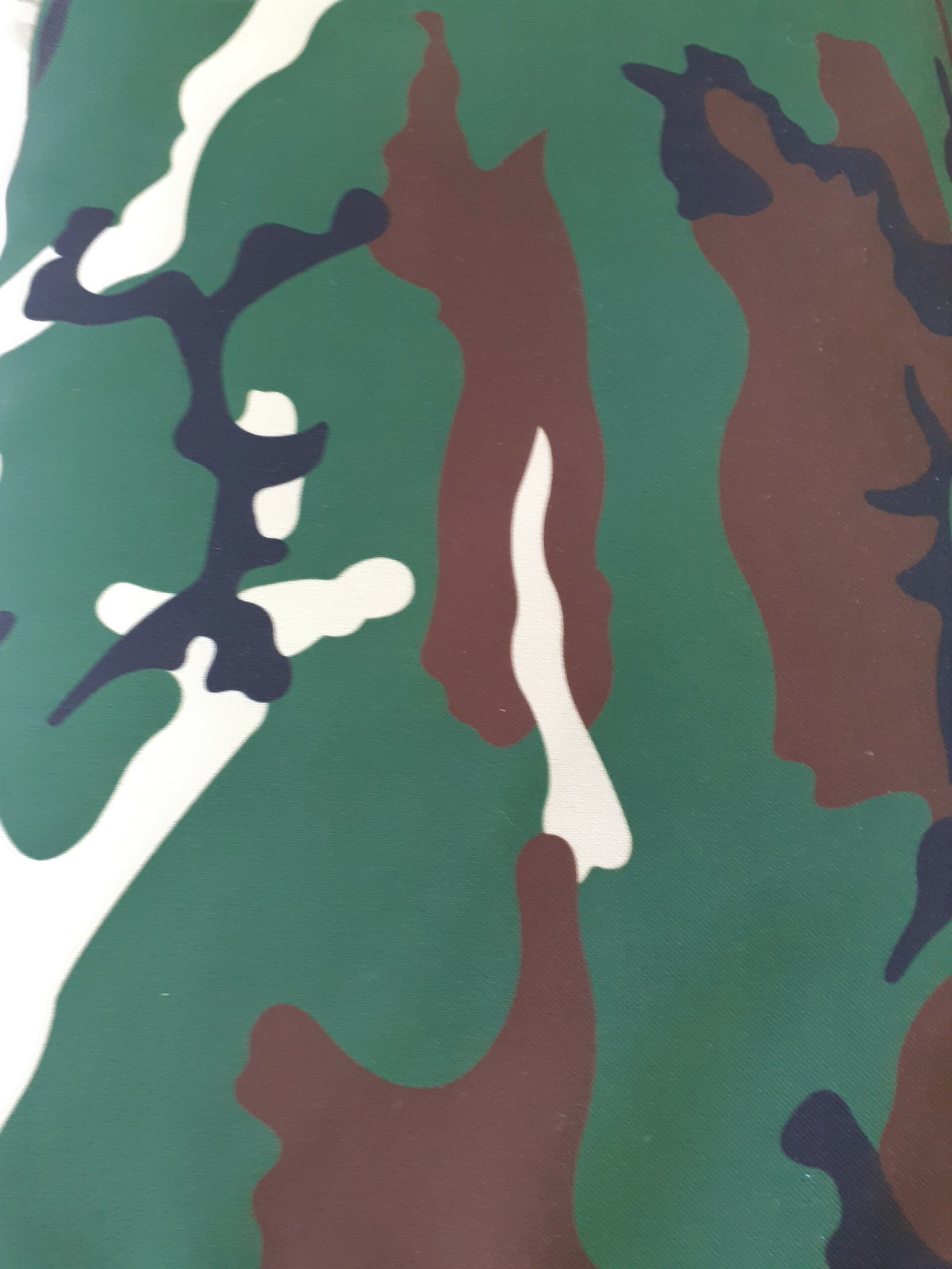 tissu polyester camouflage