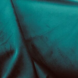 tissu velours ras uni coloris bleu canard