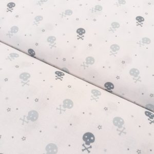 petit imprimé très délicat sur un coton fin garanti bio, certifié oekotex
