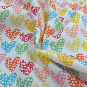 tissu coton oekotex imprimé AGATHA RUIZ DE LA PRADA pour coudre vêtements et petites créations Déco DIY