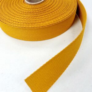 sangle 3cm polyester moutarde