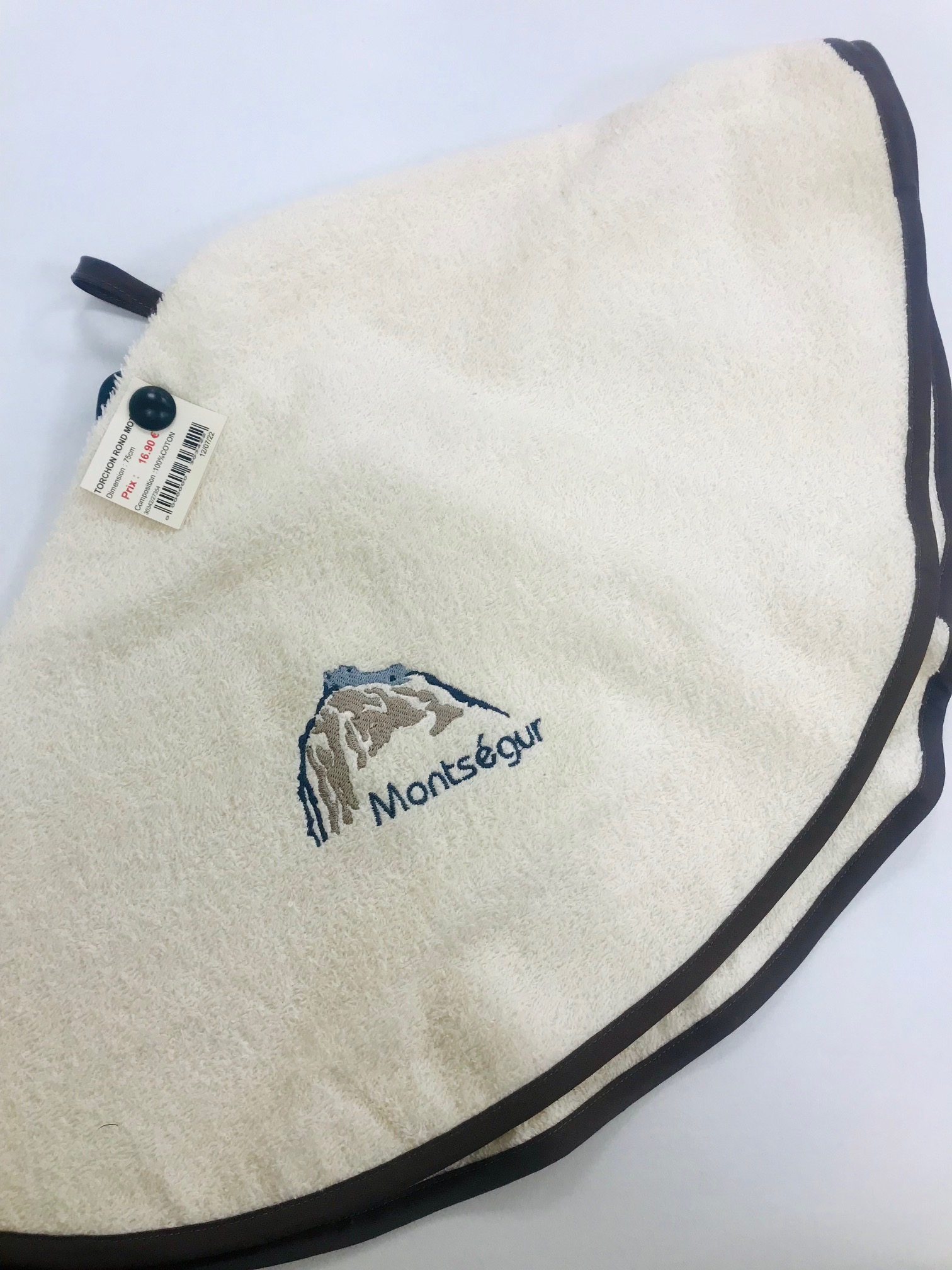 torchon CAZAMEA made in Ariège Broderie au choix MONTSEGUR LAVELANET ARIEGE