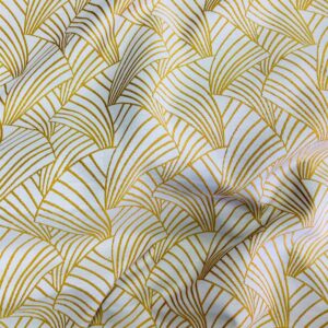 tissu jacquard ARDECO jaune