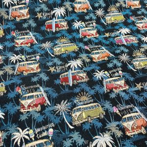 tissu jacquard motifs COMBI fabrication française