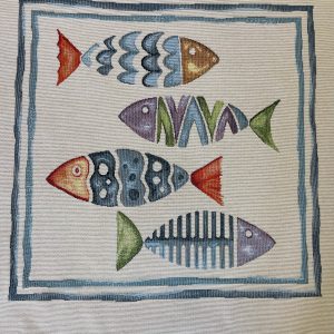 carré jacquard tapisserie 47*47cm pour créer vos coussins, sacs, réalisations DIY