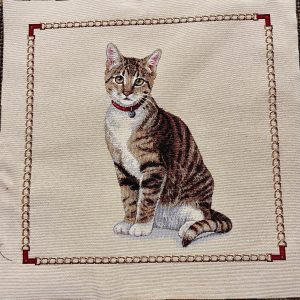 carré jacquard dimensions 45 par 45 cm pour coudre coussins et sacs