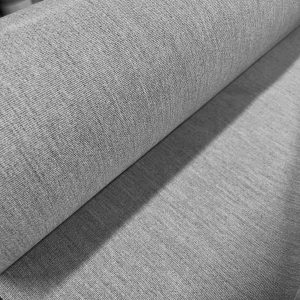 Toile plein air tissu Gris chiné MIX SMOKE en 160cm de largeur