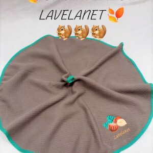 Torchon brodé LAVELANET coloris au choix