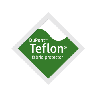 Logo tissu traité Teflon anti-tâche