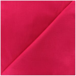 Tissu Coton Fin à draps col fuchsia x 10 cm - en largeur 280cm