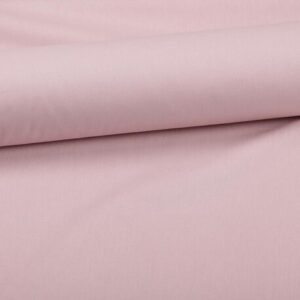 Tissu Coton UNI - x 10 cm - Rose poudré