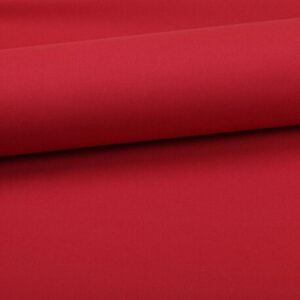 Tissu Coton UNI - x 10 cm - Rouge Bordeaux