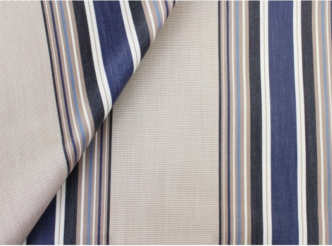 toile extérieure rayures multicolores anti taches outdoor teflon