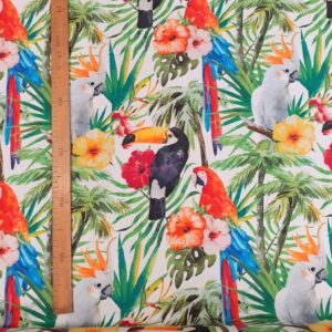toile plein air en 160 cm rio col rouge