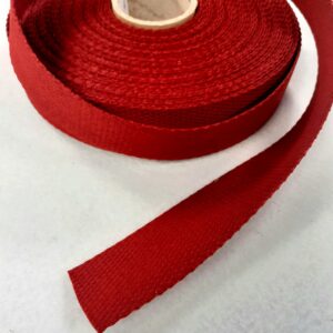 sangle 3cm polyester rouge