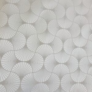 tissu ameublement en jacquard MADE IN FRANCE thème FREDA MOTIFS STYLISES CONTEMPORAINS COL NACRE