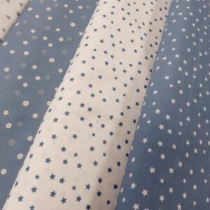 Tissu coton imprimé labellisé bio oekotex pour toutes coutures DIY et jolis vêtements