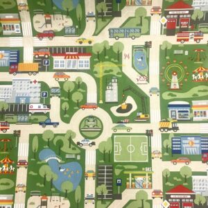 de jolis imprimés originaux sur une toile aspect lin demi panama