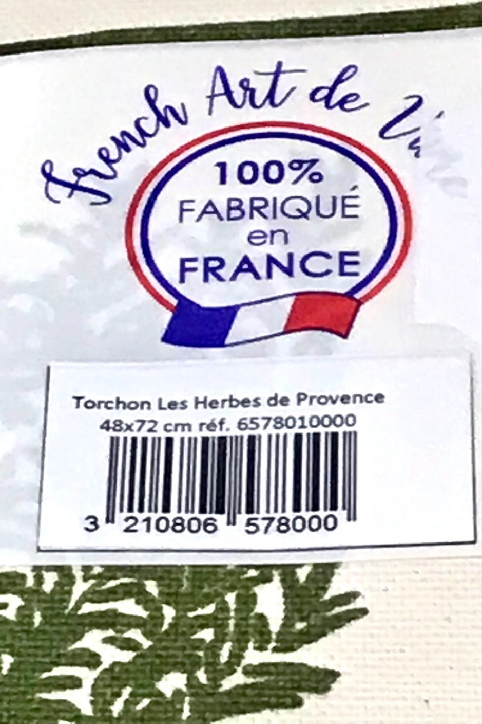 torchon VIENNOISERIES 100% made in france
