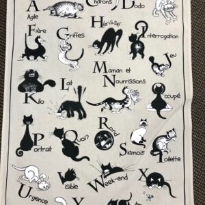 Torchons Made in France LES CHATS DE DUBOUT