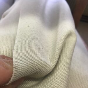 tissu natté épais en lin et coton BIO en grande largeur 280cm