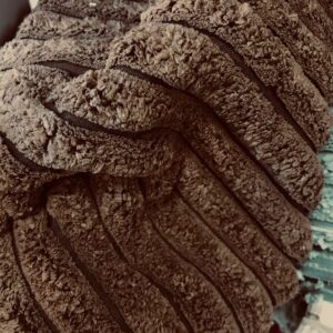 tissu ameublement COIMBRA Velours épais avec rayures cotelées larges XXL pour rideaux et sièges