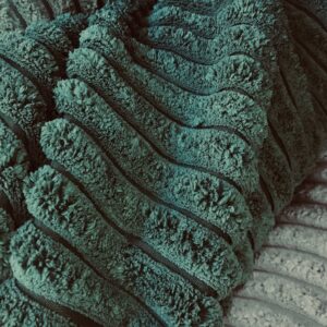 tissu ameublement COIMBRA Velours épais avec rayures cotelées larges XXL pour rideaux et sièges