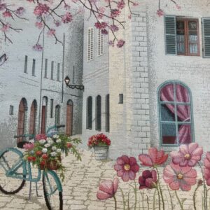 carré jacquard tapisserie 47*47cm pour créer vos coussins