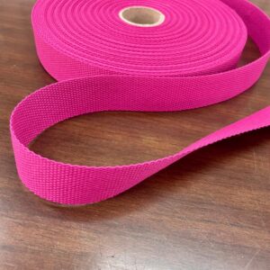sangle polyester 3cm coloris rose fuchsia