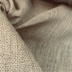 pure jute avec fil lurex or en 150cm de largeur
