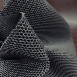 GRIS ANTHRACITE tissu MESH bubble 3d pour rénover siège et couture de sacs