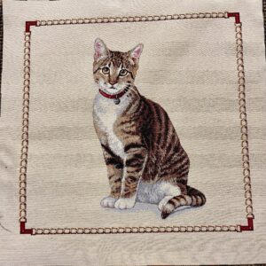 carré jacquard dimensions 45 par 45 cm pour coudre coussins et sacs