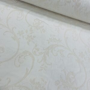 tissu jacquard grande largeur coloris naturel REF CYANE