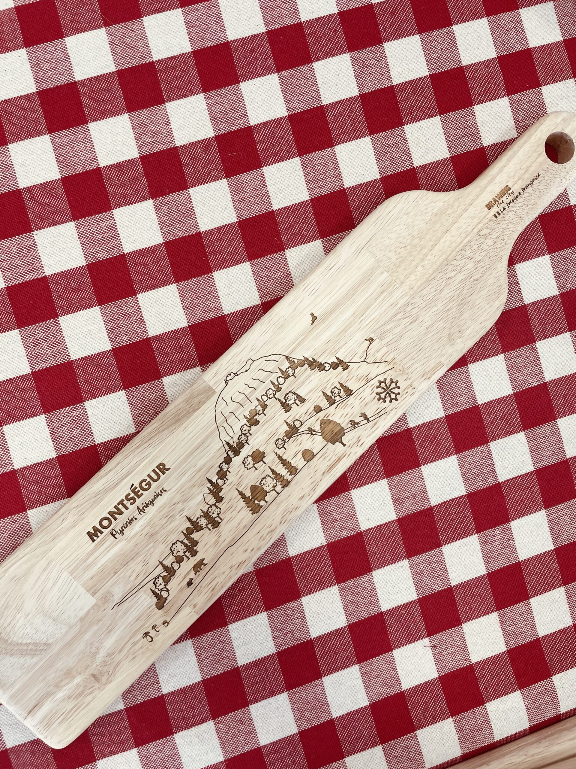 planche apéro Fabrication française en bois d'hévéa