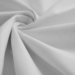 tissu Coton demi natté REF Laurent coloris blanc en grande largeur 280cm
