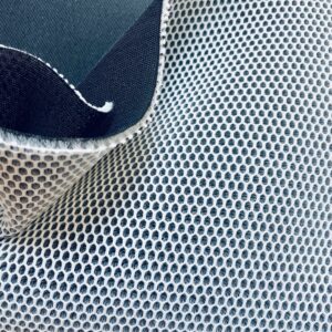 tissu MESH bubble 3d coloris BLANC pour rénover siège et couture de sacs