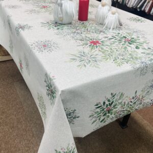 Toile enduite - largeur 150 cm - SNOWFLAKES x 10cm