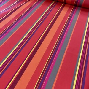 Toile plein air Tissu en160cm de largeur REF ST TROPEZ ROUGE