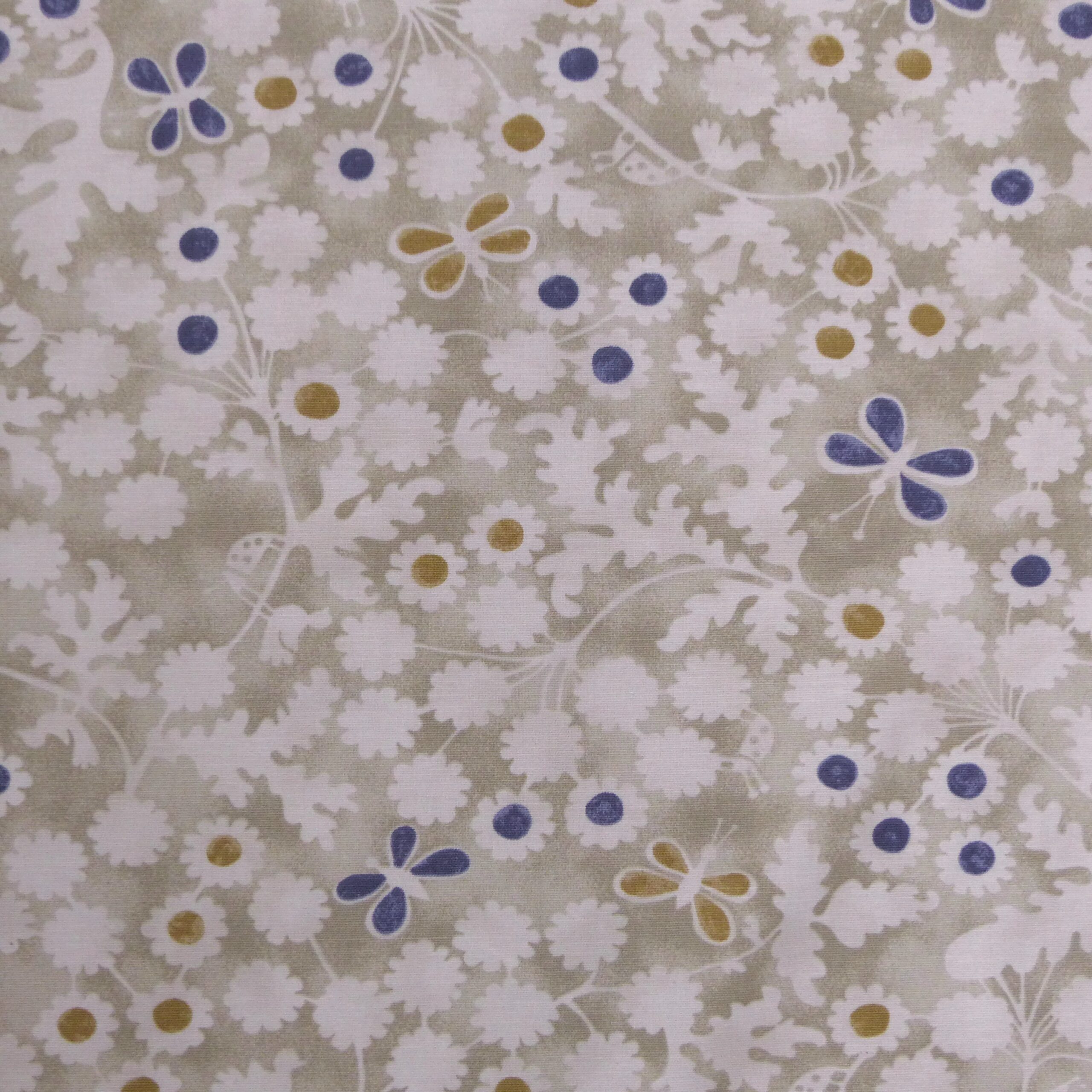 Tissu toile métis composée de coton et lin